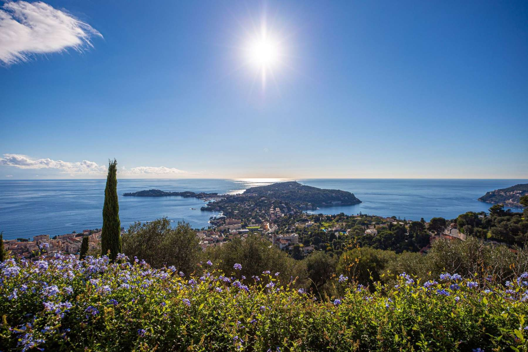 Villefranche Heights, Estate with Panoramic Riviera Views