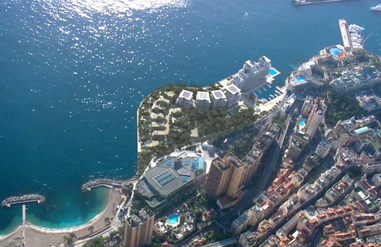 Проект расширения Монако за счет моря начал активно реализовываться!