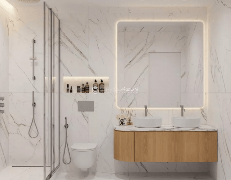 Appartement à rénover – Résidence Roqueville, Carré d’Or - ref 9020