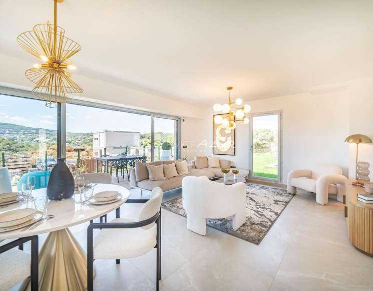 Villa neuve dans un domaine exclusif à Antibes proche plages - ref 1528