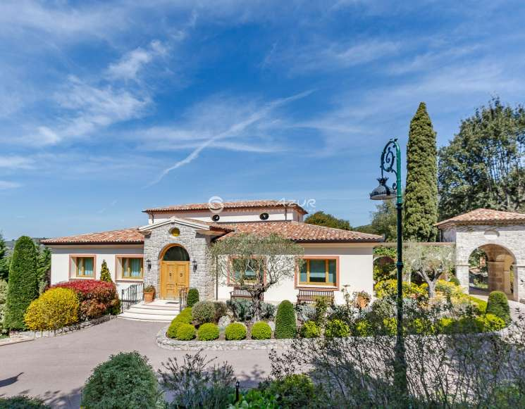 Propriété 4 ha sur les hauteurs de La Turbie proche Monaco - ref 1020