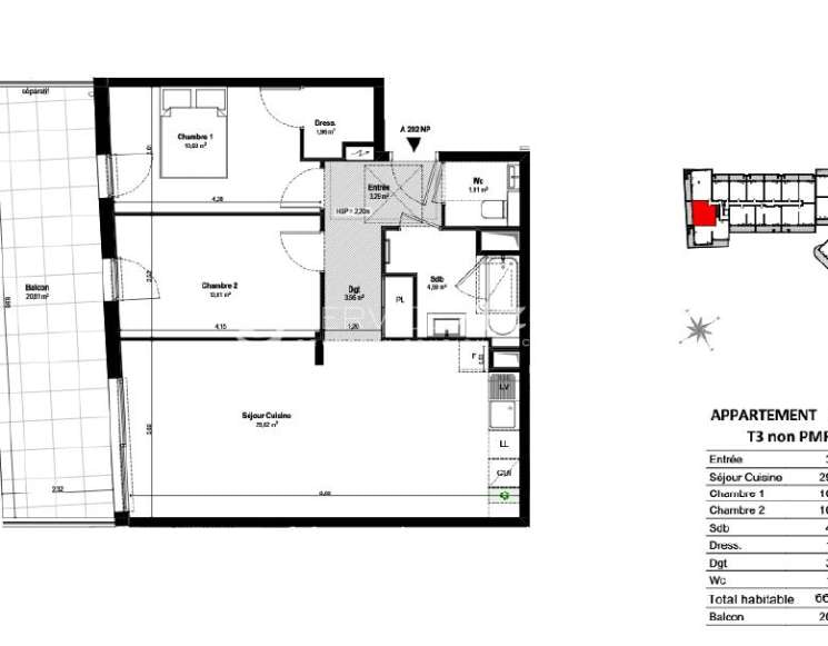 Нова трикімнатна квартира з приватним садом у Вільньов Лубе - ref 5318