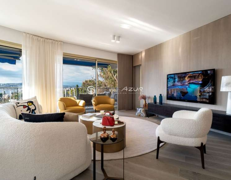 Appartement vue mer 4 chambres au Cap d'Antibes -&nbsp;ref&nbsp;6391
