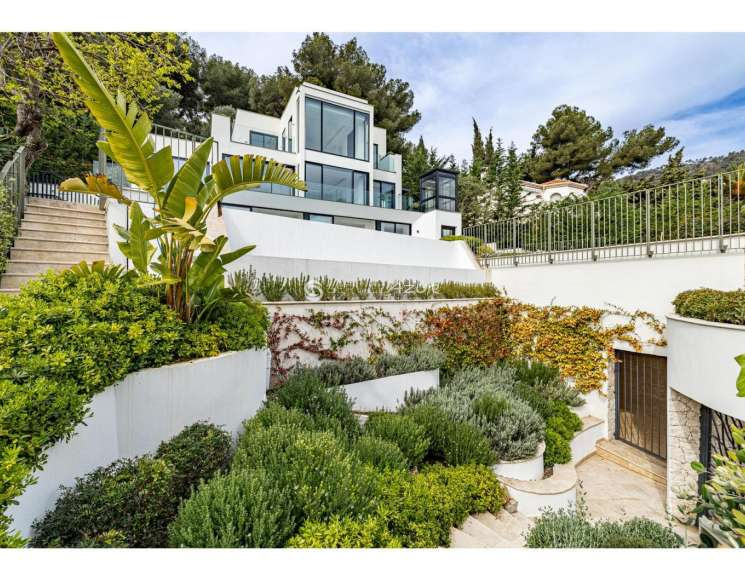 Сучасна вілла з видом на море в Рокебрюн-Кап-Мартен - ref 1028