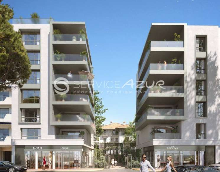 Трёхкомнатная квартира в новостройке у моря в Антиб Жуан ле Пен -&nbsp;ref&nbsp;5323