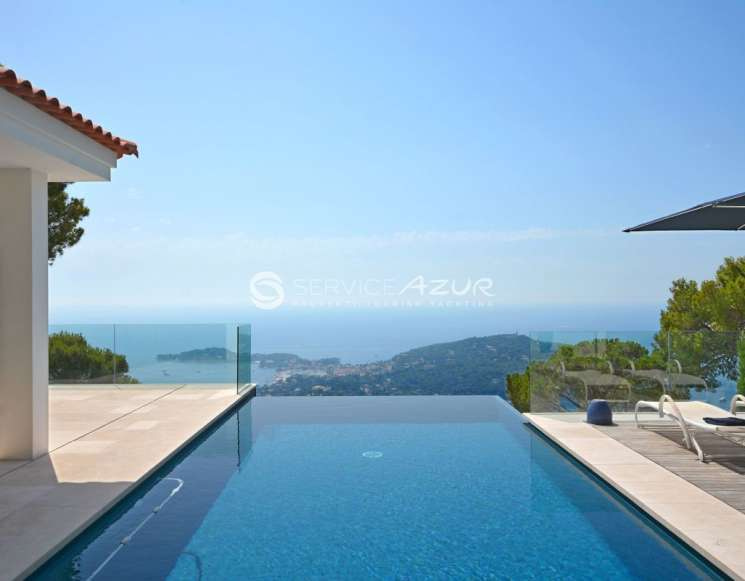 Villa for sale in Villefranche-sur-Mer with panoramic sea view - ref 1008