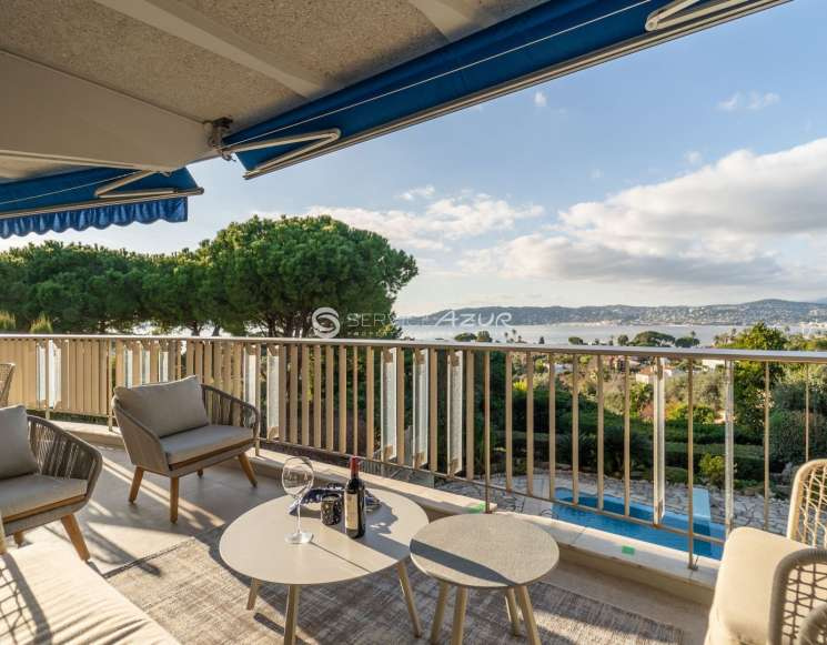 Appartement vue mer 4 chambres au Cap d'Antibes -&nbsp;ref&nbsp;6391