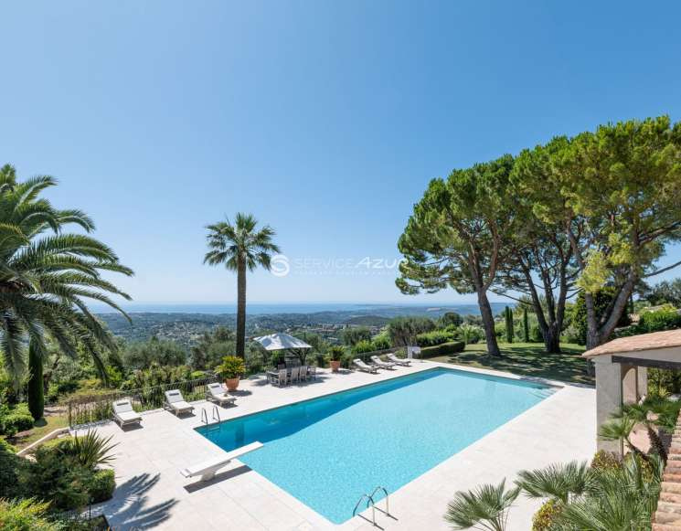 Имение 2,6 гектар в Вансе с панорамным видом - ref 1553