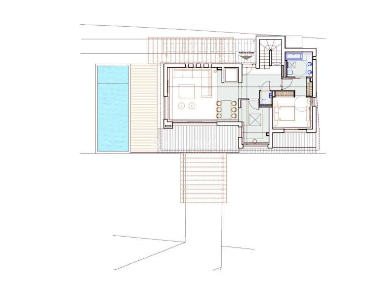 Нова вілла з басейном у котеджному селищі Мужен - ref 1546