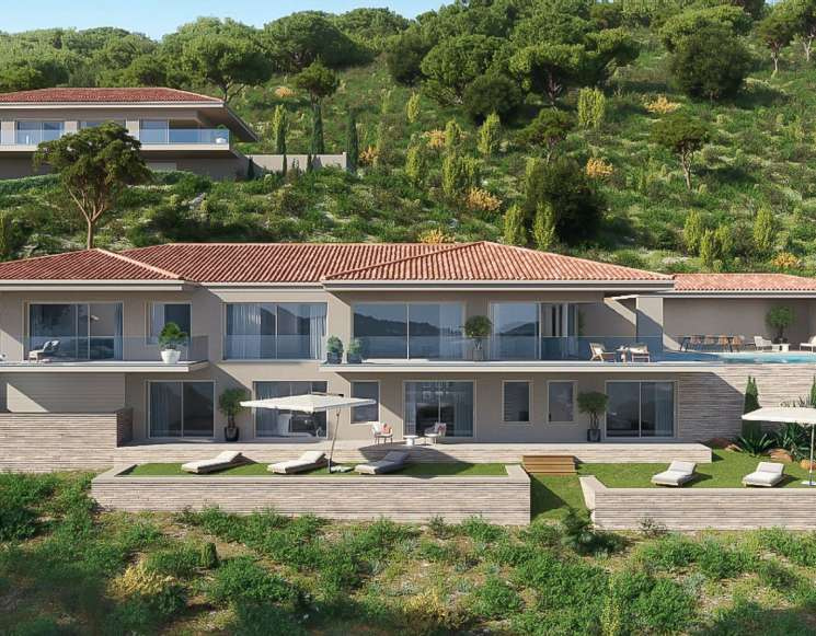 Новая вилла в Гримо в окрестностях Сен-Тропе - ref 2312