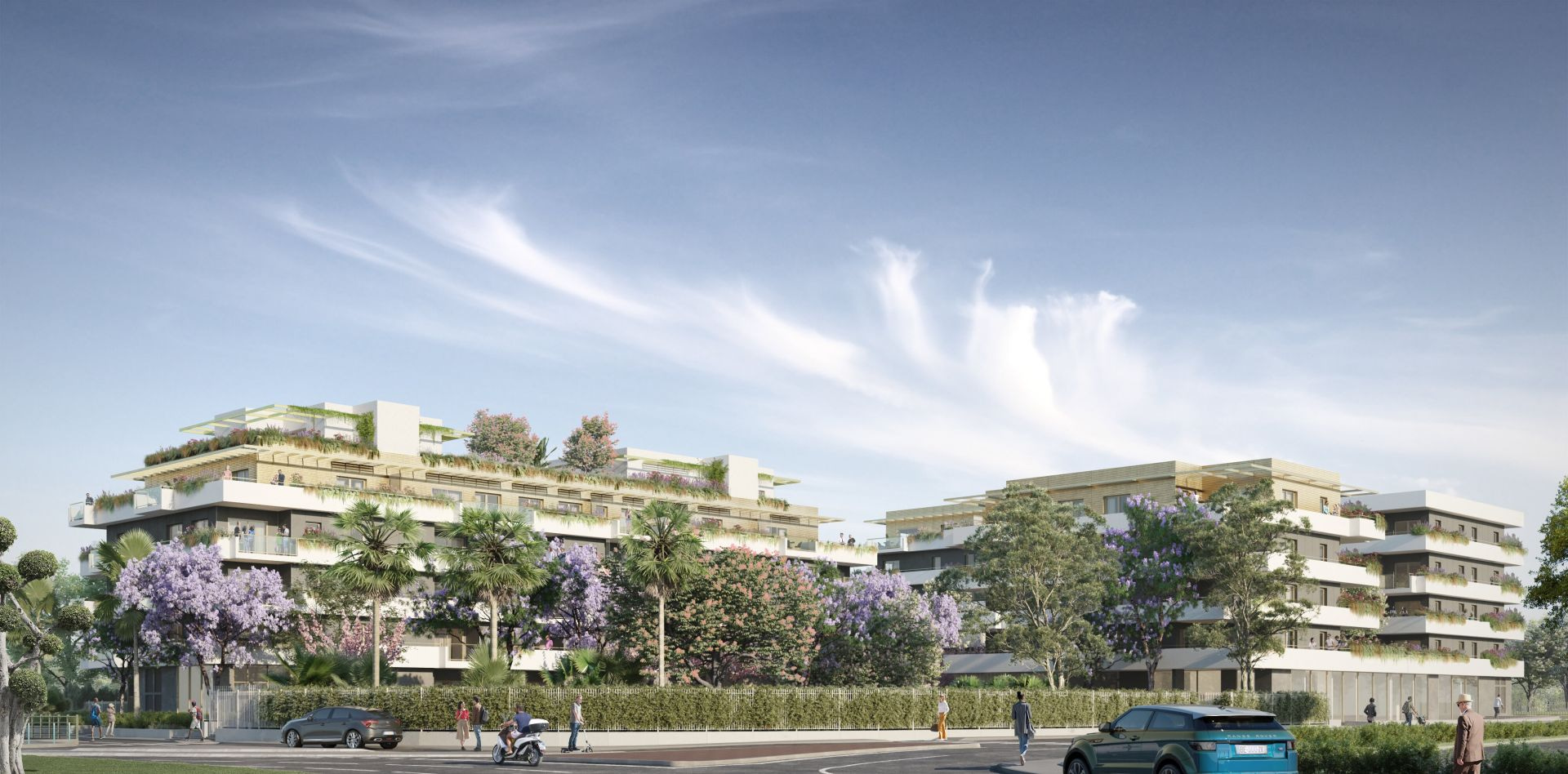New Top-Floor 5-Room Apartment in Cagnes-sur-Mer