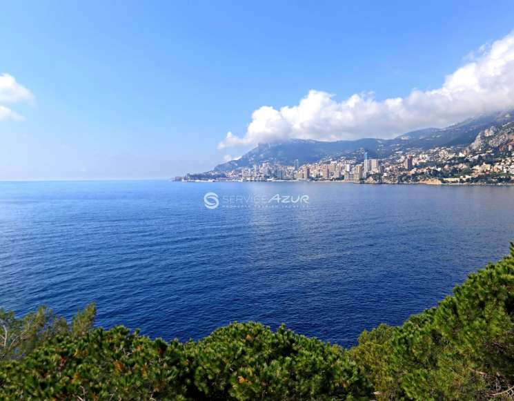 Имение на Кап-Мартен с видом на море и Монако - ref 1004