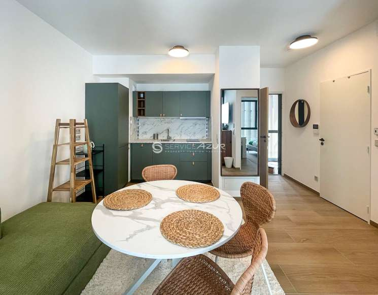  Квартира в елітній новобудові Olympe в Босолей на кордоні з Монако - ref 6011