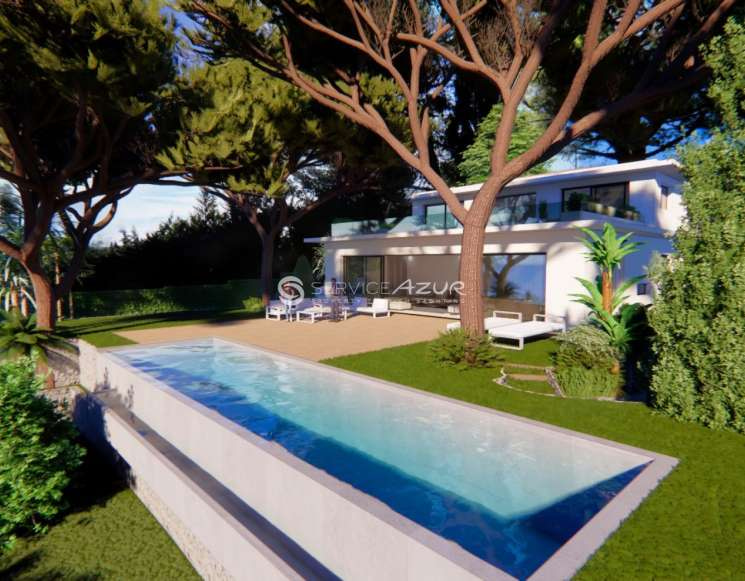 Нова вілла в Рокбрюн-кап-Мартен з видом на море - ref 1009