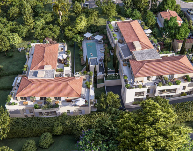 Top-Floor Apartment in New Development in Vallauris Golfe-Juan - ref 5303