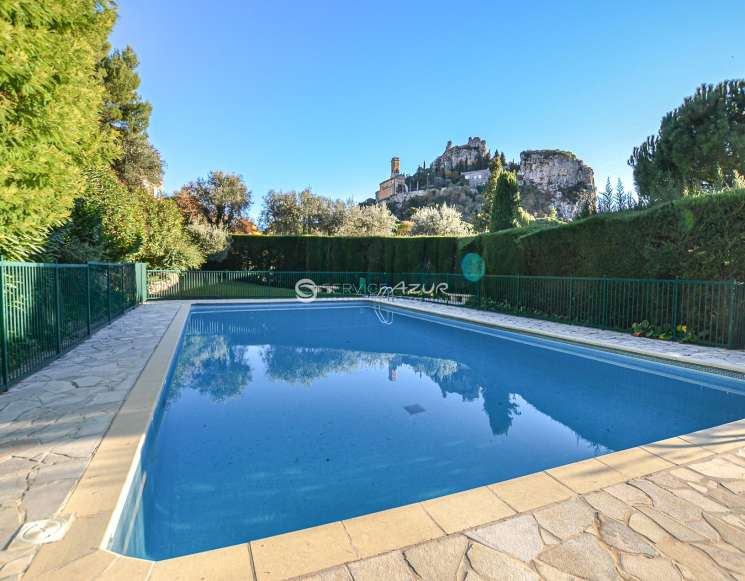 House-duplex with park, sea and Eze village views - ref 1009