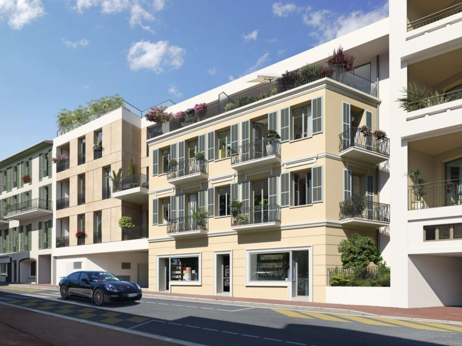 New flat in Beaulieu-Sur-Mer walking distance to the beach