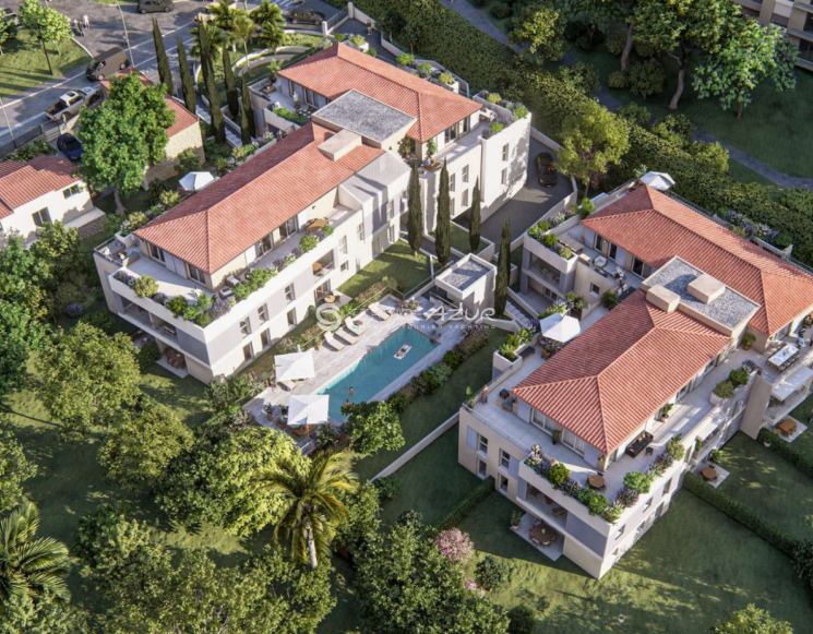 Top-Floor Apartment in New Development in Vallauris Golfe-Juan - ref 5303