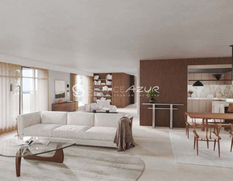 Апартаменты с видом на море в новостройке у пляжа в Антиб Жуан ле Пен -&nbsp;ref&nbsp;5354