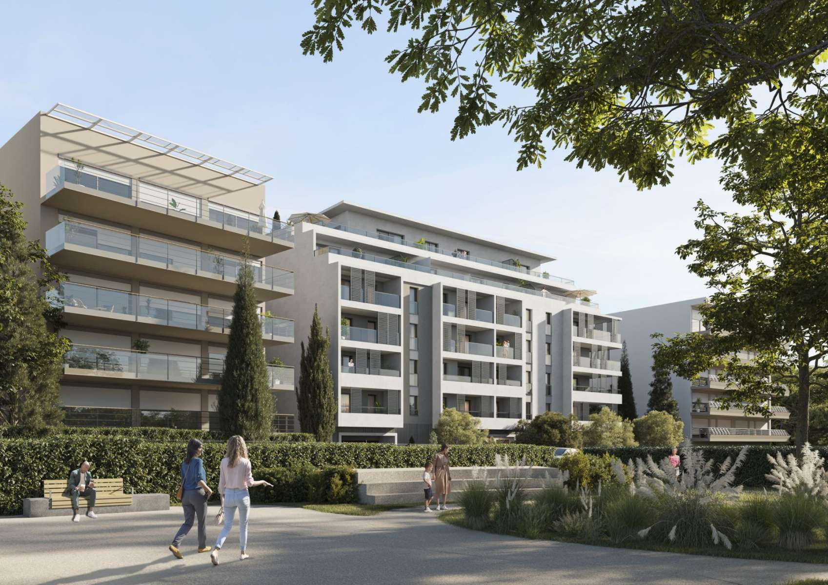 Новая квартира в Каннах - на продажу в новостройке на Юге Франции