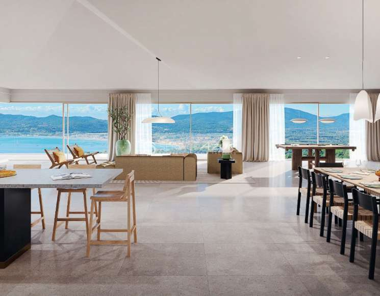 Новая вилла в Гримо в окрестностях Сен-Тропе - ref 2312