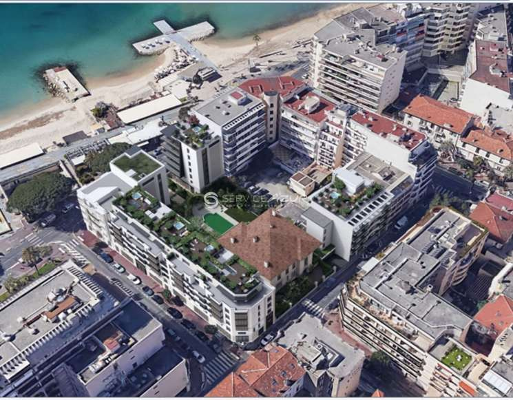 Трёхкомнатная квартира в новостройке у моря в Антиб Жуан ле Пен -&nbsp;ref&nbsp;5323