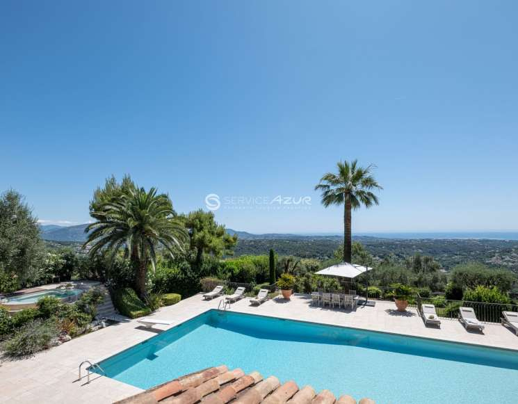 Имение 2,6 гектар в Вансе с панорамным видом - ref 1553