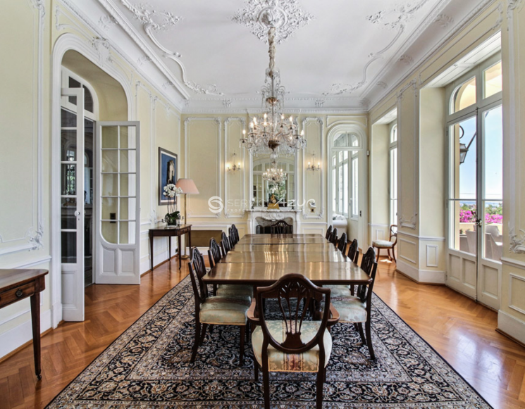 Location d'une villa belle époque vue mer à Cannes - ref 3549
