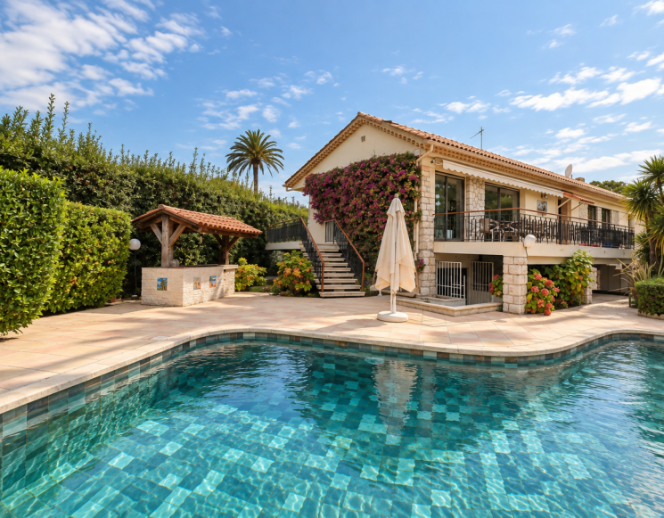 Private Villa with Pool and Sea Views in Cap d’Antibes -&nbsp;ref&nbsp;3448