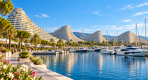 Marina Baie des Anges: знаковая резиденция Лазурного Берега и развитие локации