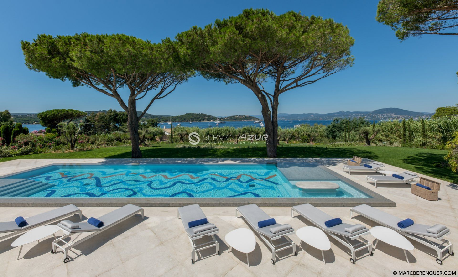 Villa in exclusive area of Saint Tropez