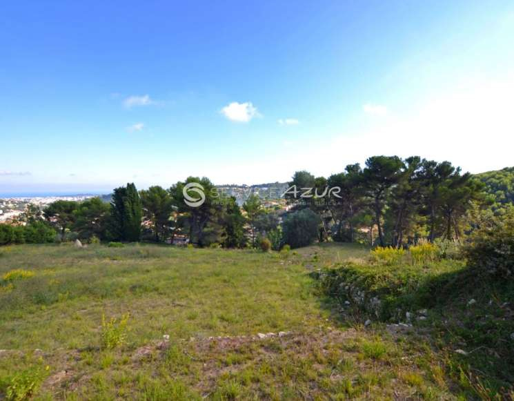 Expansive Sea View Land in Prestigious Cannes Area - ref 7763