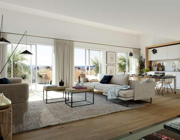 Нова квартира - дуплекс у новобудові в Больє-Сюр-Мер - ref 5007