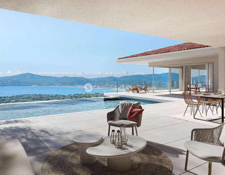 Новая вилла в Гримо в окрестностях Сен-Тропе - ref 2312