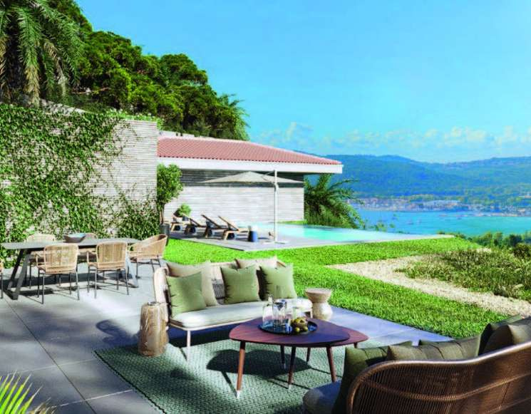 Новая вилла в Сен-Тропе в частном домене Бовалон - ref 2302