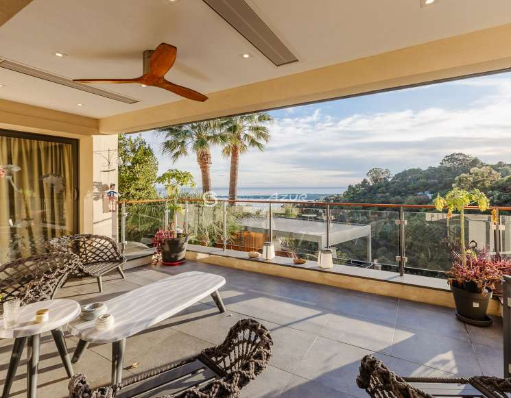 Вилла на возвышенностях Канн с видом на море -&nbsp;ref&nbsp;1510