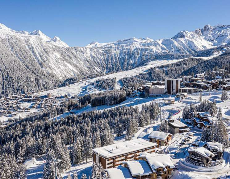 Chalet de luxe à Courchevel à 30 mètres des pistes - ref 4608